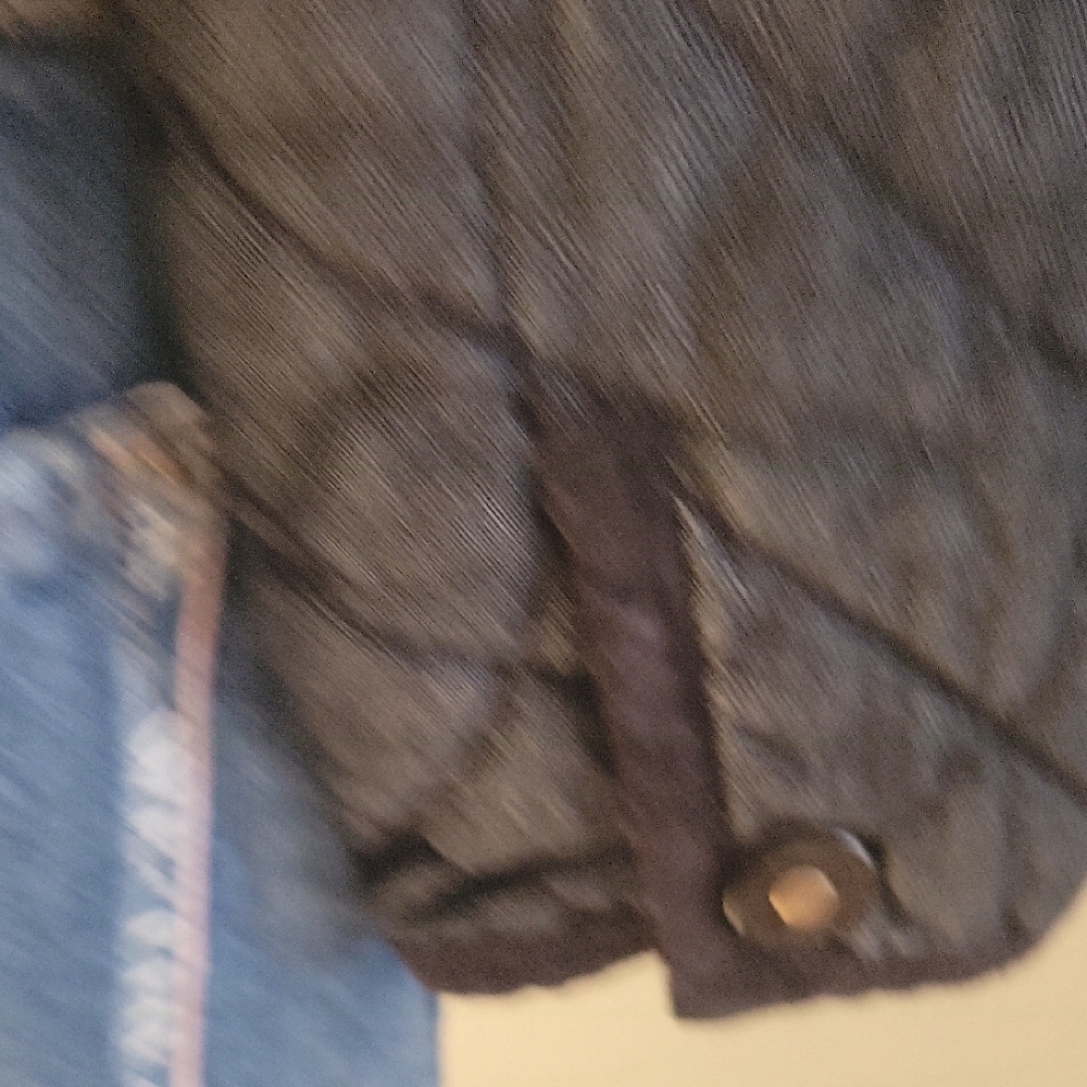 Ralph Lauren Vintage Black Denim Quilted Chore Jacket - Picture 8 of 14